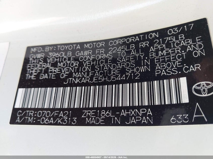TOYOTA COROLLA IM - zdjęcie 9