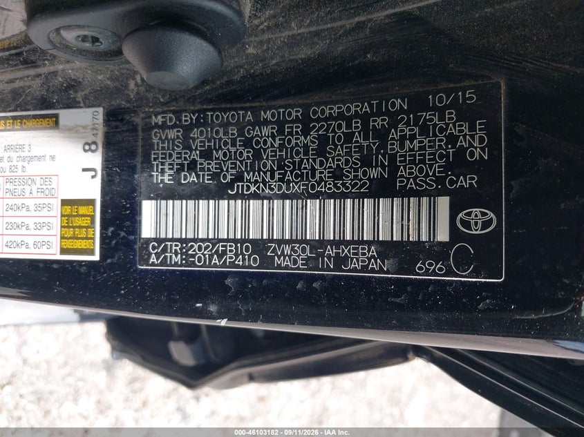 TOYOTA PRIUS - zdjęcie 9