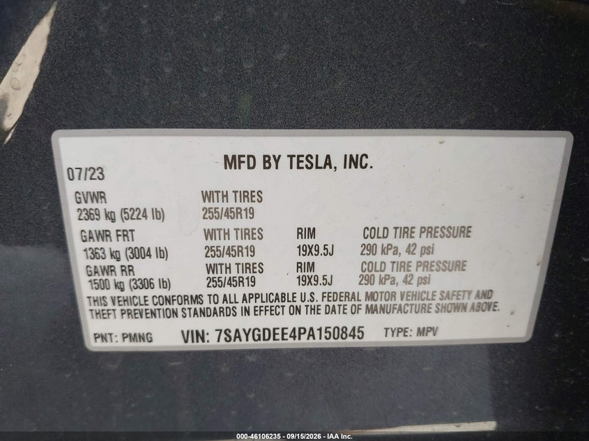 TESLA MODEL Y - zdjęcie 9