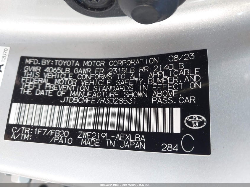 TOYOTA COROLLA - zdjęcie 9