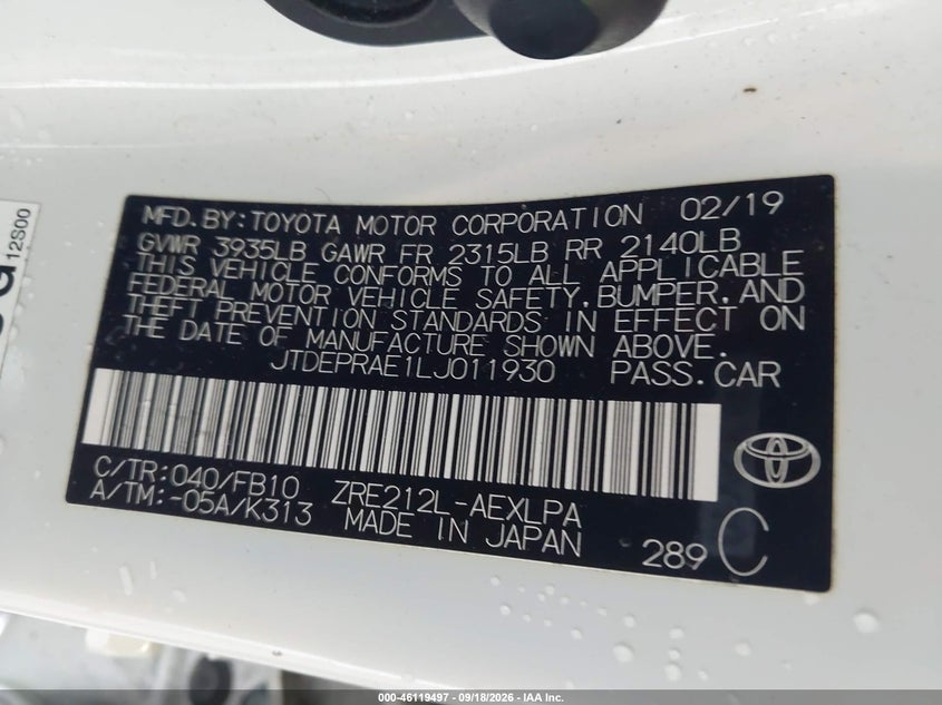 TOYOTA COROLLA - zdjęcie 9