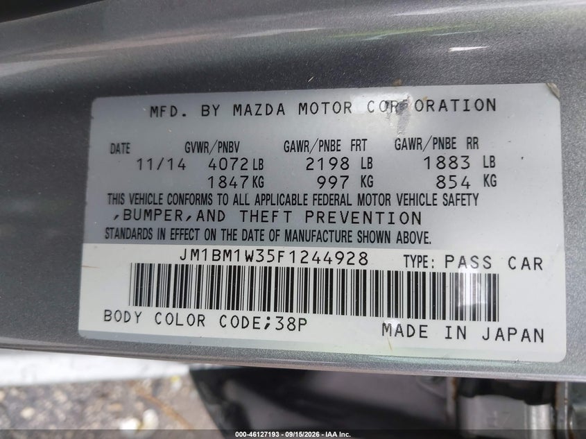 MAZDA MAZDA3 - zdjęcie 9