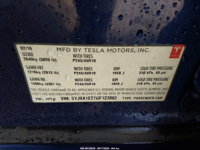 TESLA MODEL S - zdjęcie 9