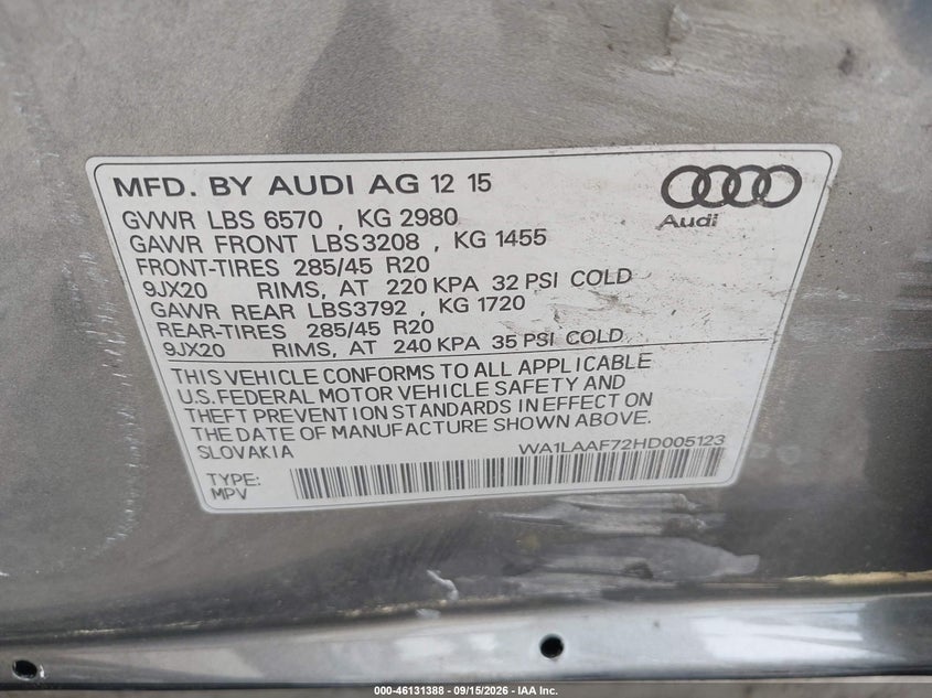 AUDI Q7 - zdjęcie 9