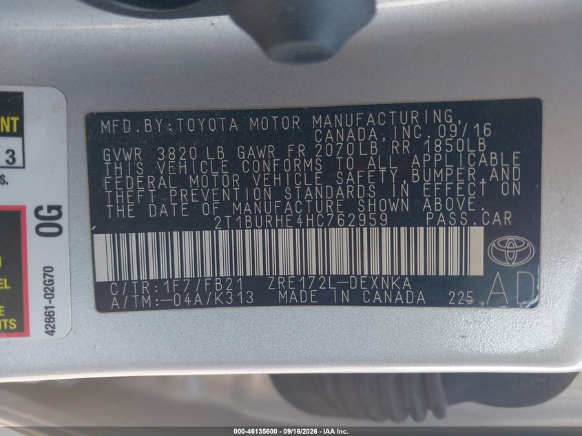 TOYOTA COROLLA - zdjęcie 9