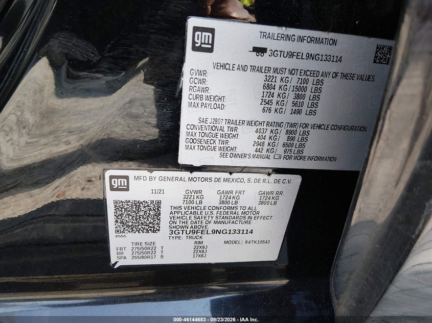 GMC SIERRA 1500 LIMITED - zdjęcie 9