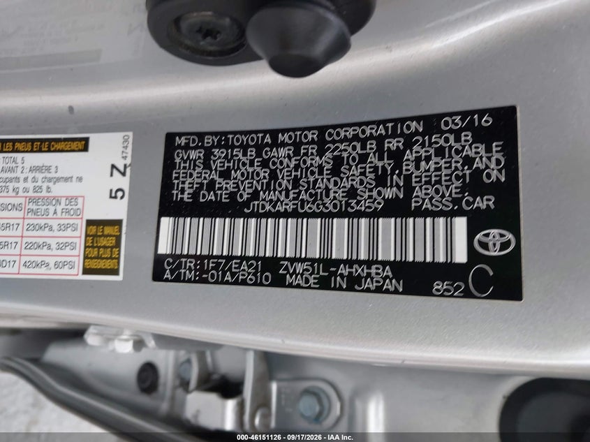 TOYOTA PRIUS - zdjęcie 9