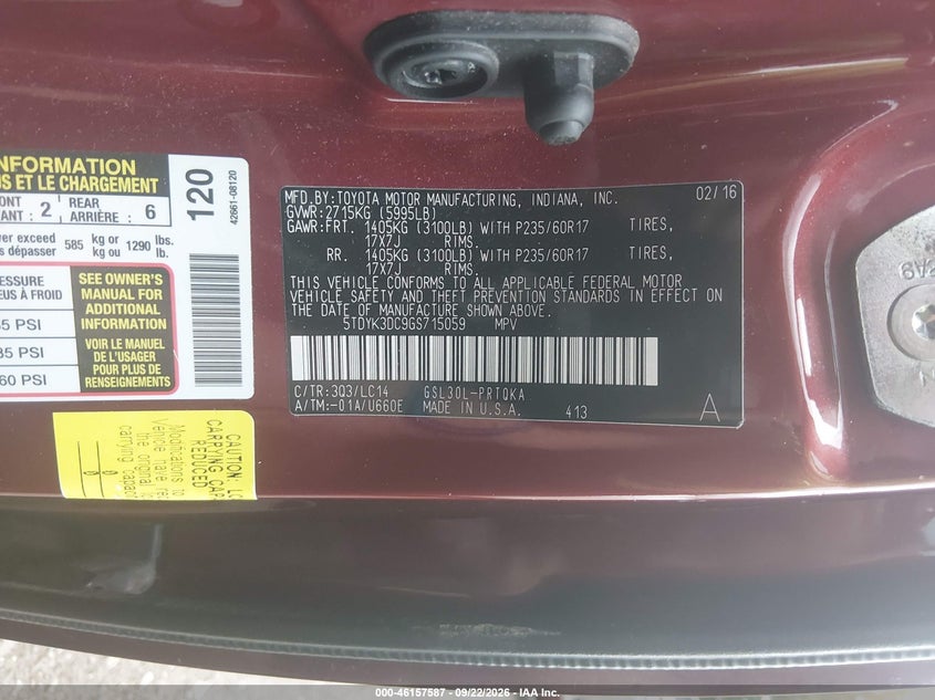 TOYOTA SIENNA - zdjęcie 9