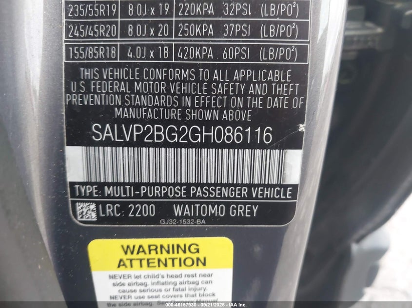 LAND ROVER RANGE ROVER EVOQUE - zdjęcie 9