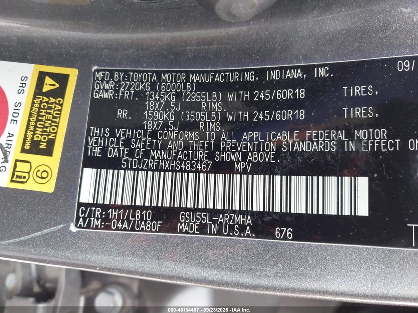 TOYOTA HIGHLANDER - zdjęcie 9