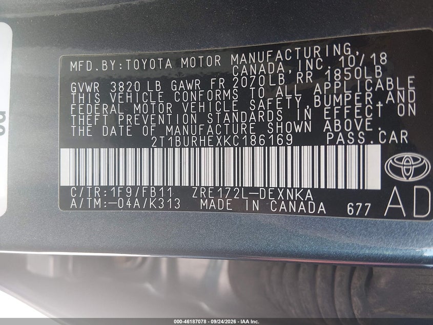 TOYOTA COROLLA - zdjęcie 9