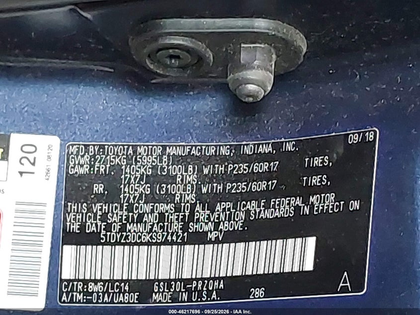 TOYOTA SIENNA - zdjęcie 9