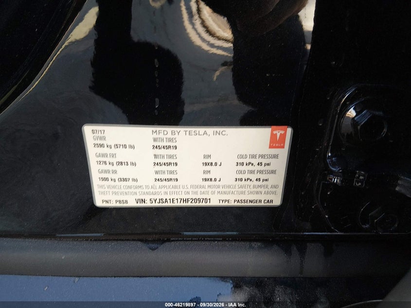 TESLA MODEL S - zdjęcie 9