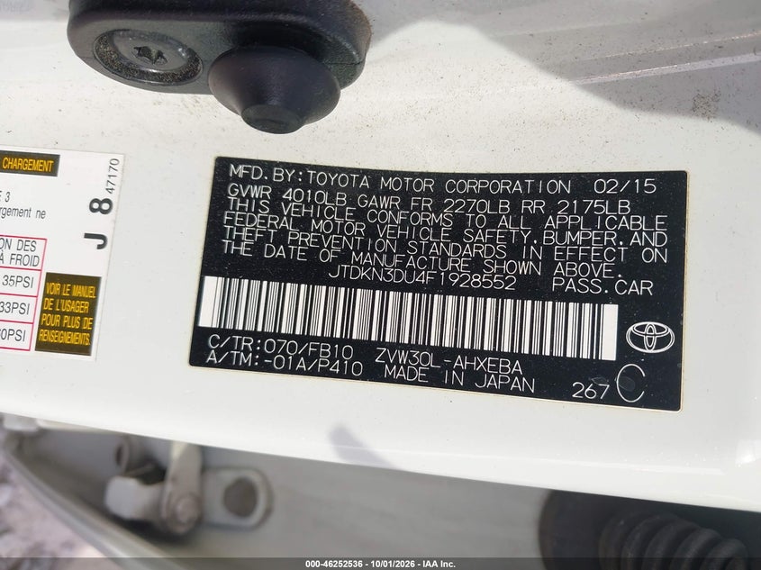 TOYOTA PRIUS - zdjęcie 9