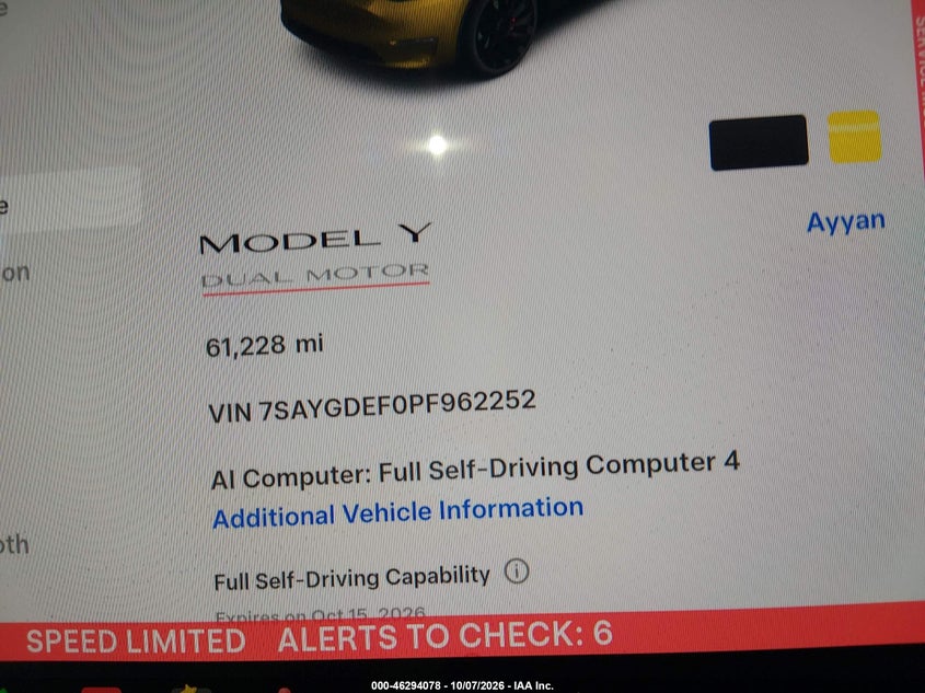 TESLA MODEL Y - zdjęcie 7