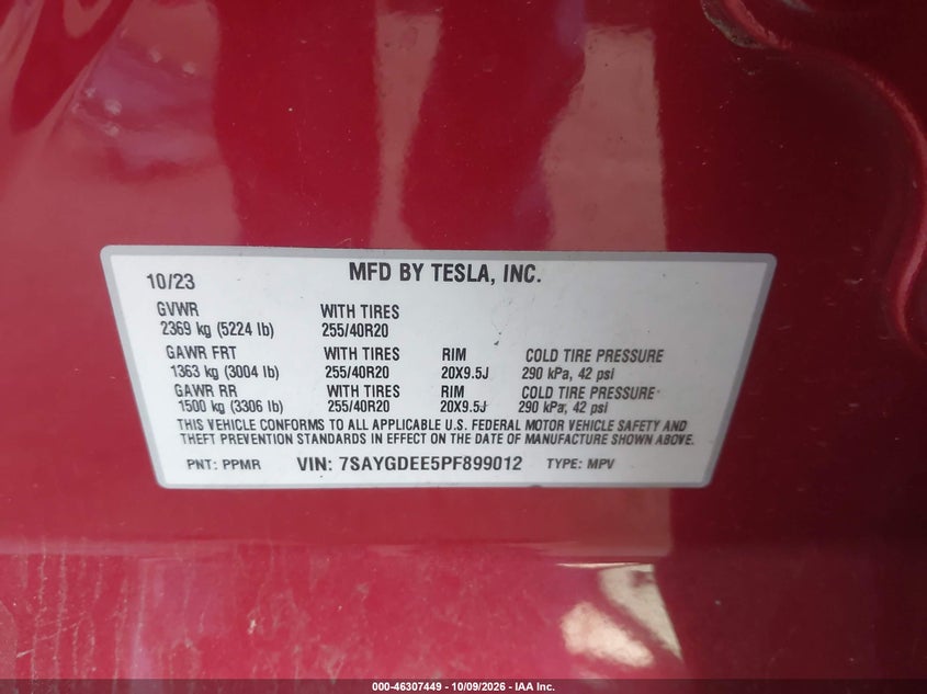 TESLA MODEL Y - zdjęcie 9