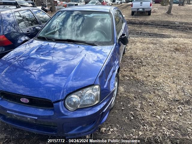 Auction sale of the 2004 Subaru Impreza 2.5rs , vin: JF1GD675X4G501648, lot number: 20157772