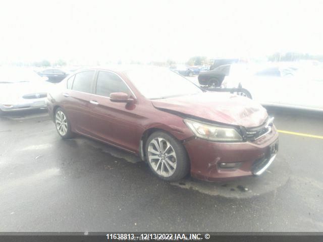 Auction sale of the 2015 Honda Accord Sport, vin: 1HGCR2F56FA806236, lot number: 11638813
