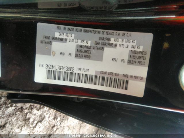 Mazda MAZDA3 2015 3MZBM1L79FM138862 Thumbnail 9