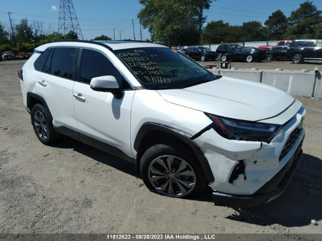 Auction sale of the 2022 Toyota Rav4 Hybrid Limited, vin: 2T3DWRFV4NW140823, lot number: 11812623