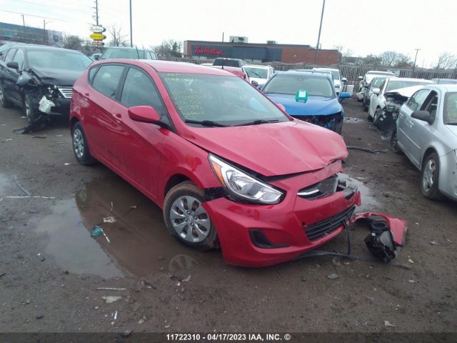 Auction sale of the 2016 Hyundai Accent Se, vin: KMHCT5AE5GU298524, lot number: 11722310
