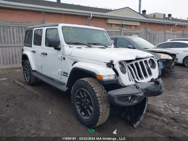Auction sale of the 2021 Jeep Wrangler Unlimited Sahara 80th Anniversary Edition, vin: 1C4HJXEN5MW746699, lot number: 11950187