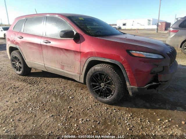Auction sale of the 2015 Jeep Cherokee Sport, vin: 1C4PJMAB9FW780735, lot number: 11950466