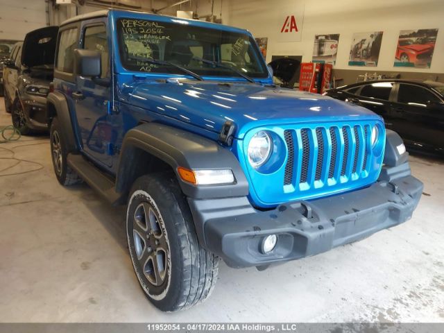 Auction sale of the 2022 Jeep Wrangler Sport, vin: 1C4GJXAG9NW279954, lot number: 11952054