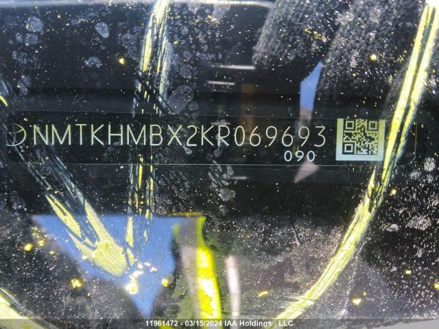 NMTKHMBX2KR069693 Toyota C-hr Xle/le/limited