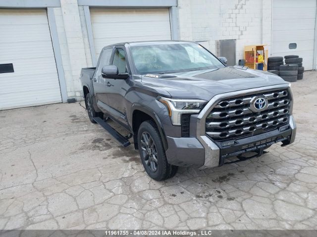Auction sale of the 2024 Toyota Tundra Hybrid Platinum, vin: 5TFNC5DB8RX044564, lot number: 11961755