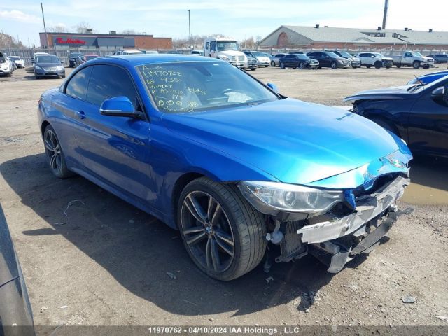Auction sale of the 2016 Bmw 4 Series, vin: WBA3T7C53G5A37710, lot number: 11970762