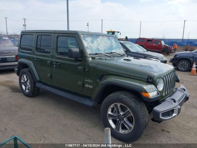 Auction sale of the 2021 Jeep Wrangler Unlimited Sahara, vin: 1C4HJXENXMW689285, lot number: 11987717