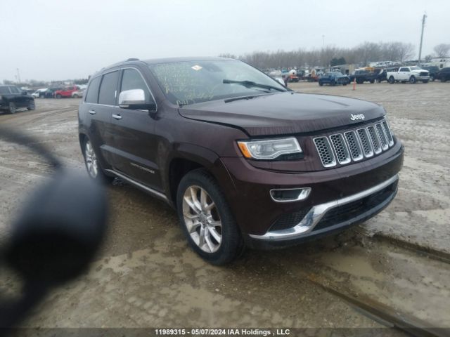 Auction sale of the 2014 Jeep Grand Cherokee Summit, vin: 1C4RJFJM8EC318947, lot number: 11989315