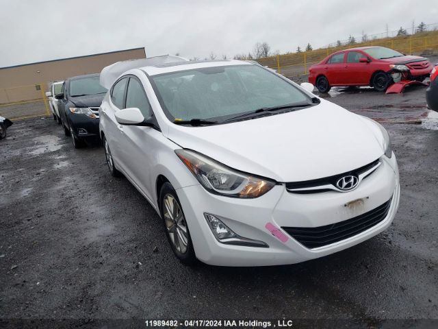 Auction sale of the 2015 Hyundai Elantra Se/sport/limited, vin: KMHDH4AE5FU341516, lot number: 11989482