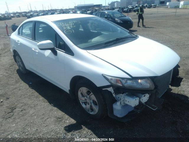 Auction sale of the 2014 Honda Civic Lx, vin: 2HGFB2F40EH001714, lot number: 30036503