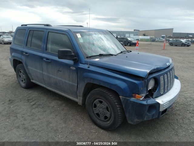 Auction sale of the 2010 Jeep Patriot Sport, vin: 1J4NF2GB5AD500344, lot number: 30036777