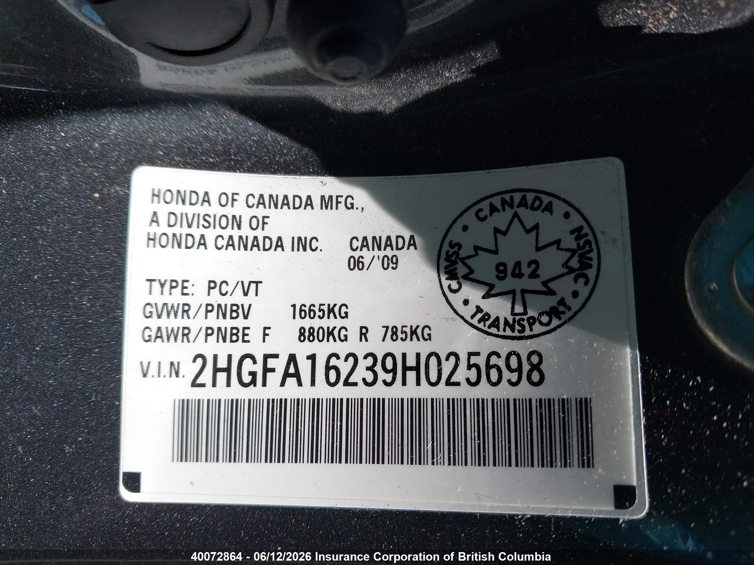 HONDA CIVIC image 9