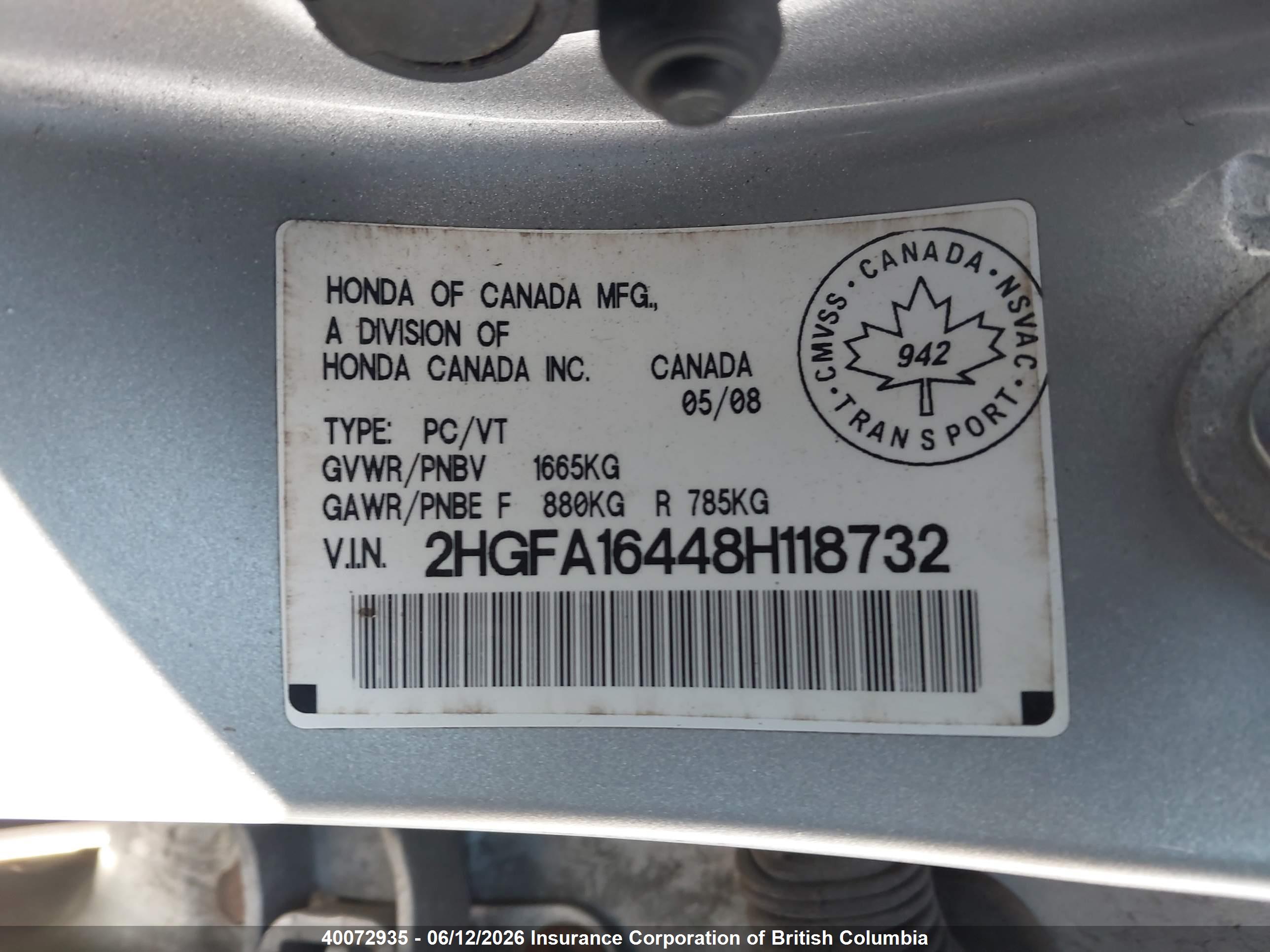 HONDA CIVIC image 9