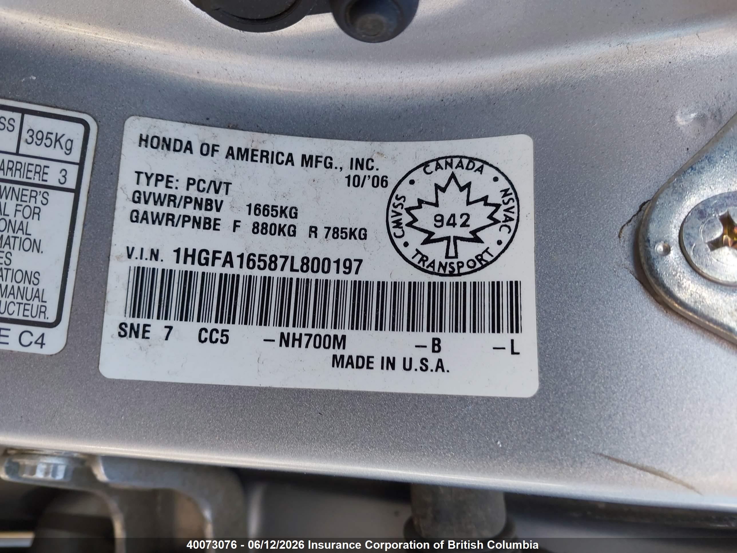 HONDA CIVIC image 9