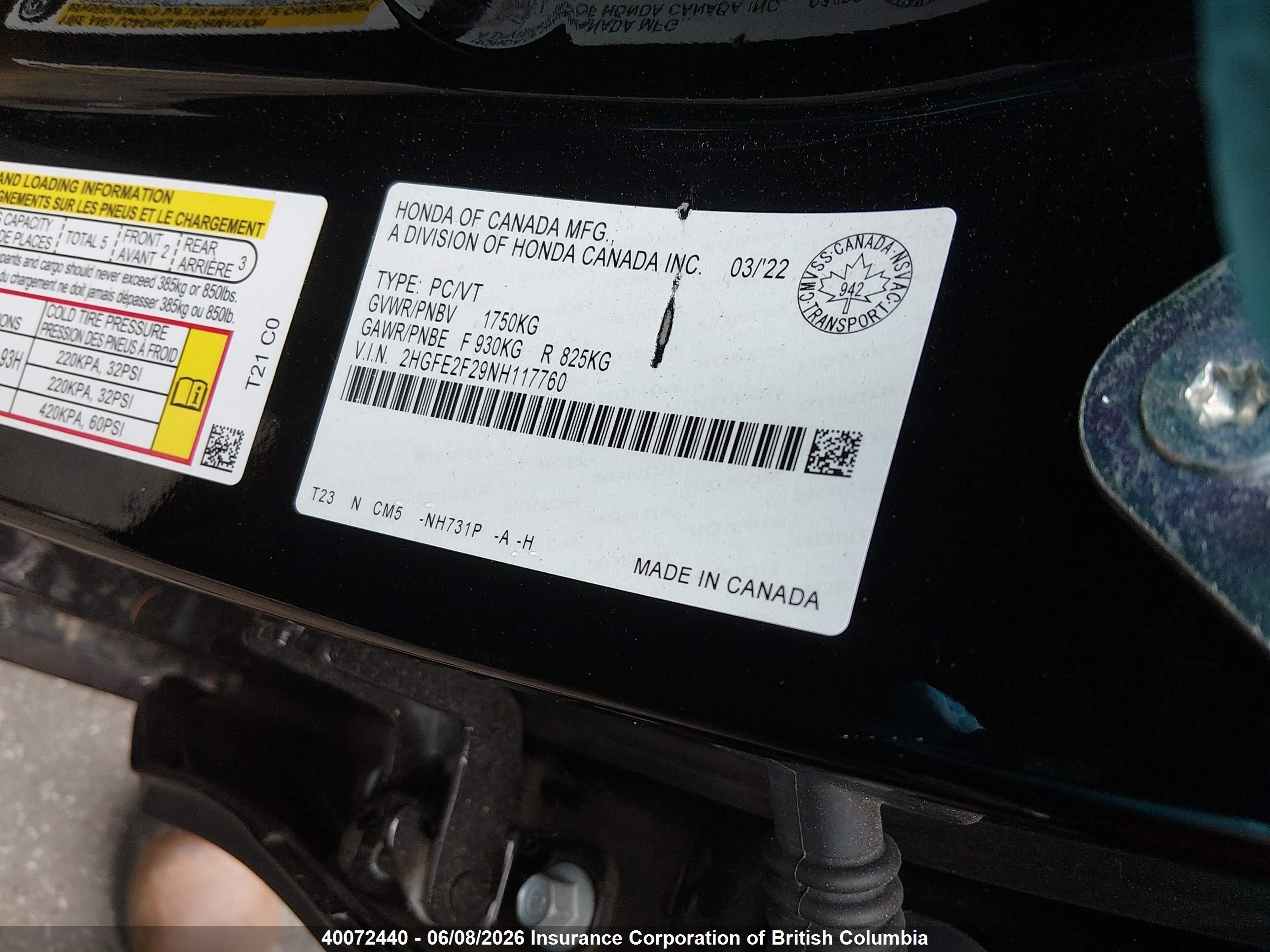HONDA CIVIC image 9