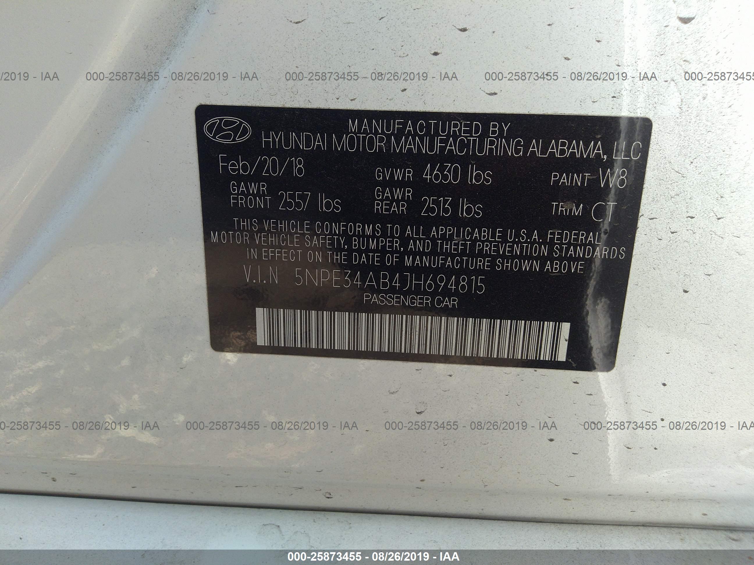 HYUNDAI SONATA image 9