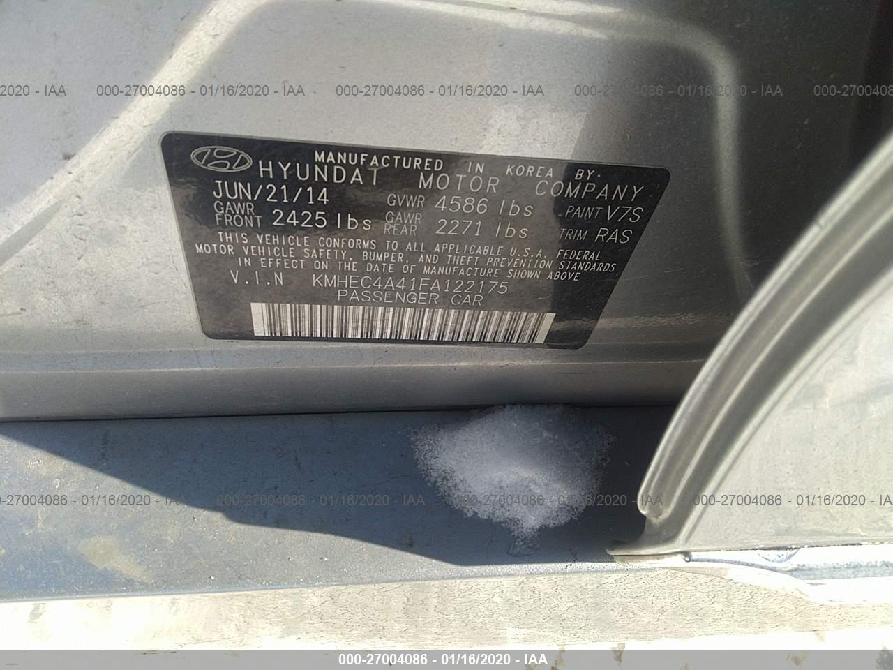 HYUNDAI SONATA image 9