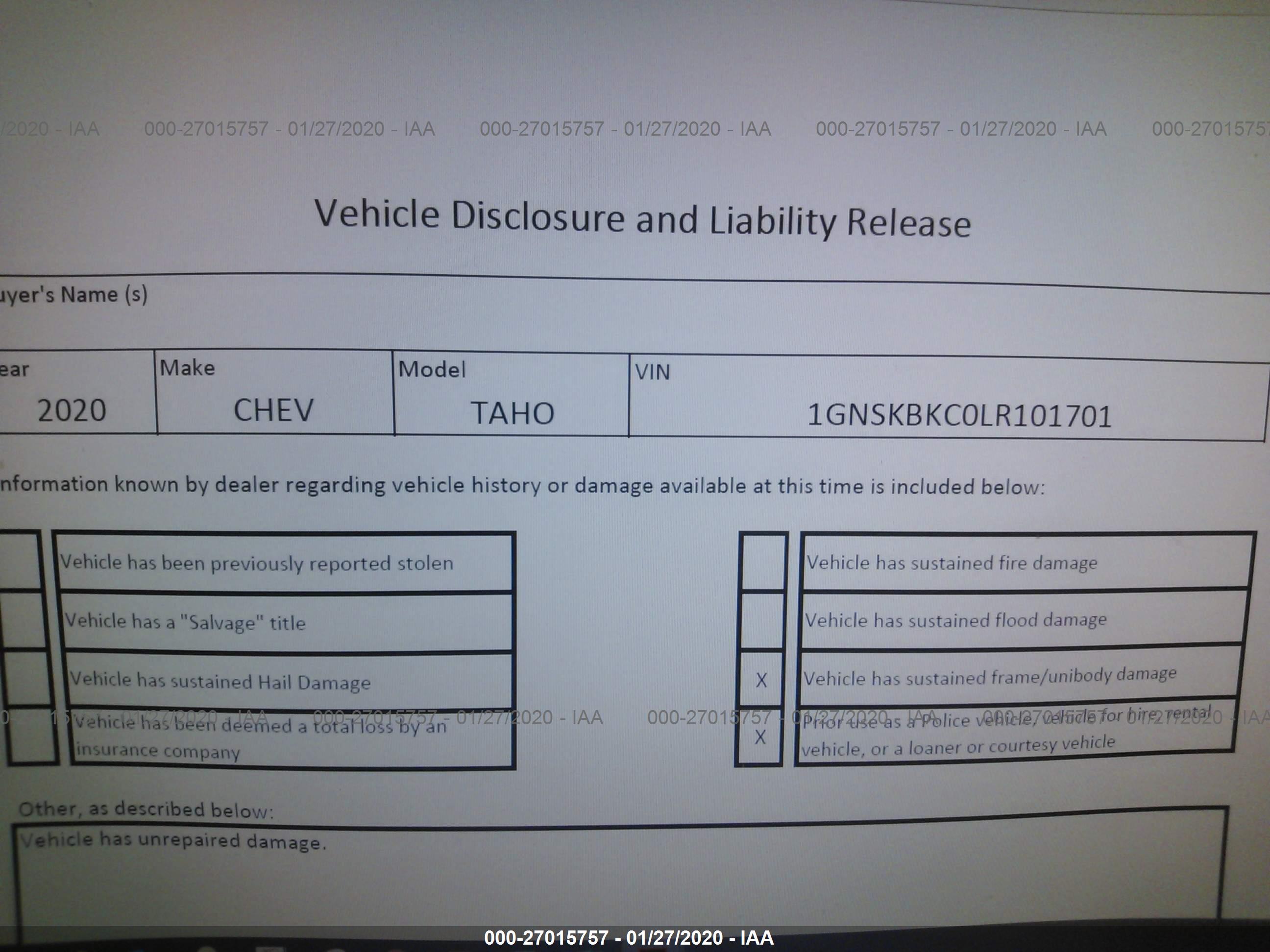 CHEVROLET TAHOE image 6
