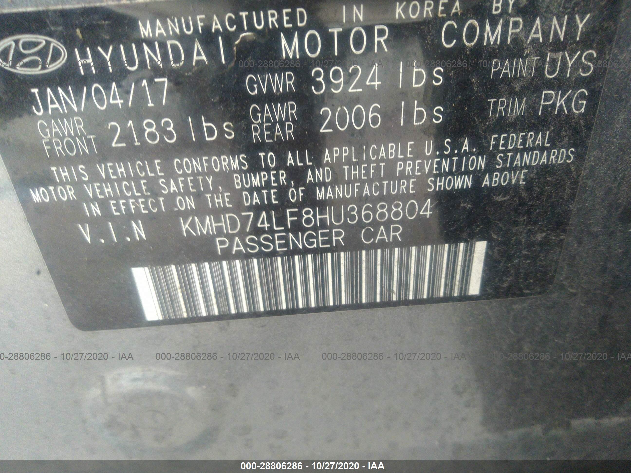 HYUNDAI ELANTRA image 9