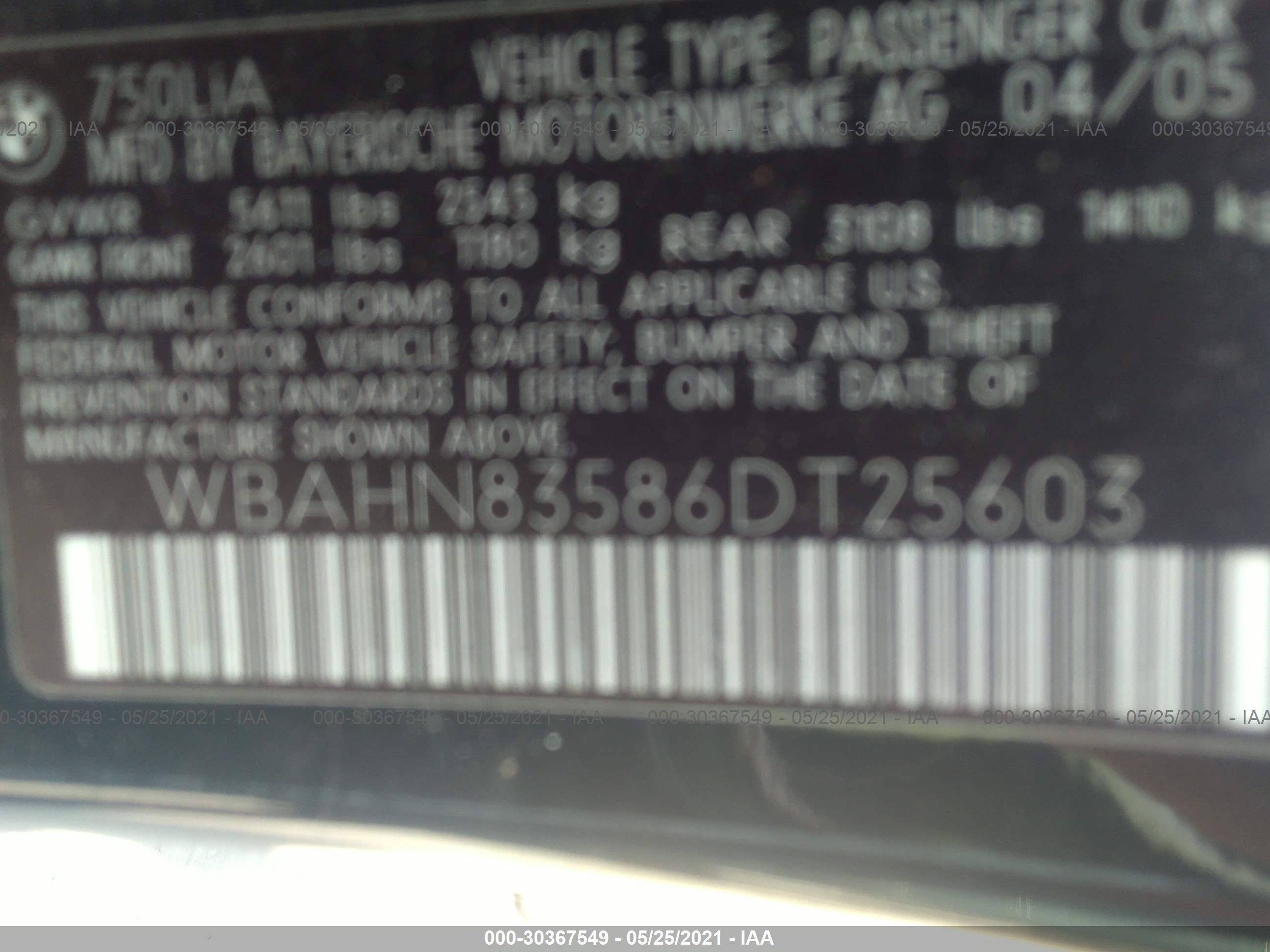 BMW 750LI image 9