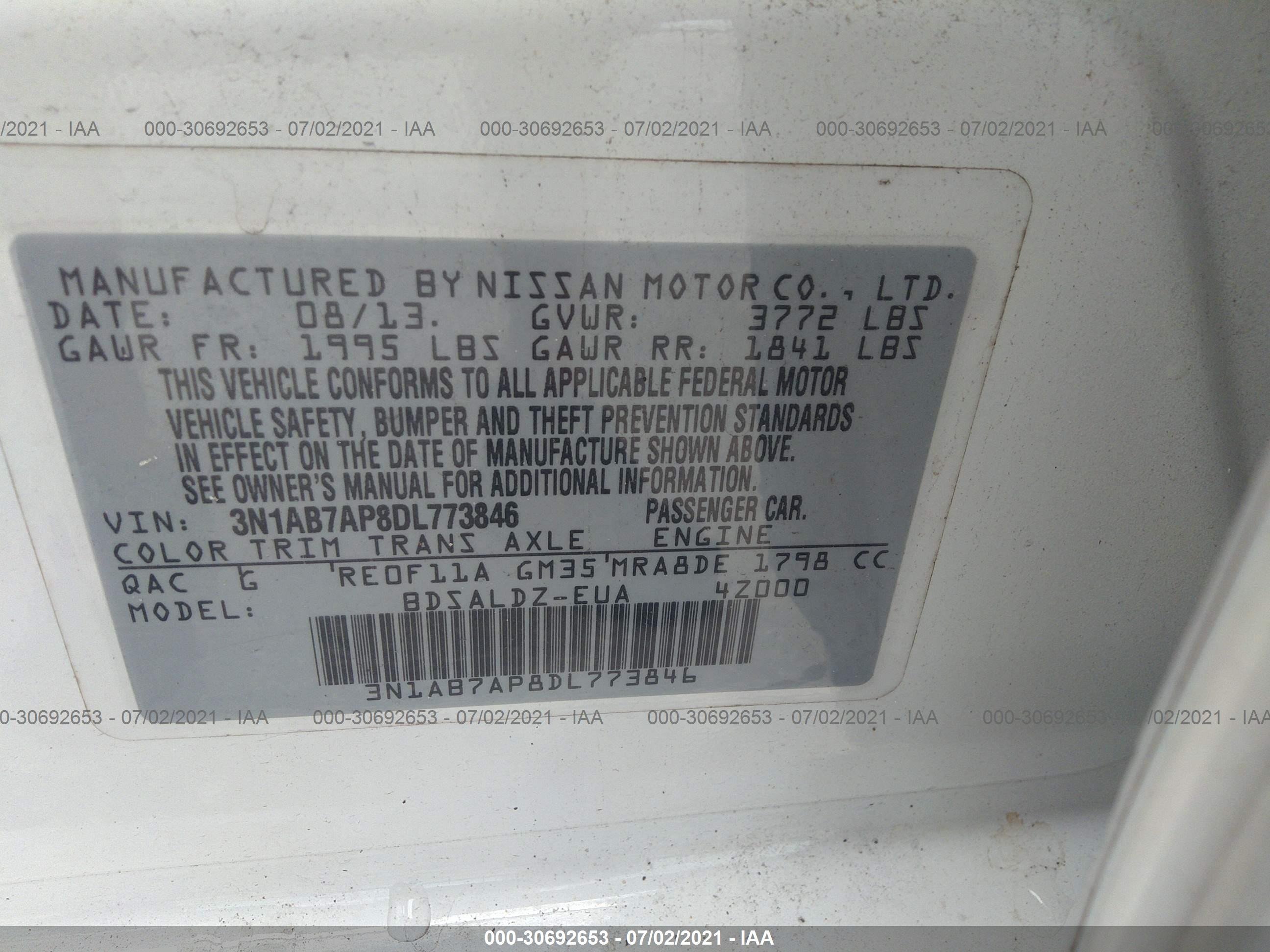 NISSAN SENTRA image 9