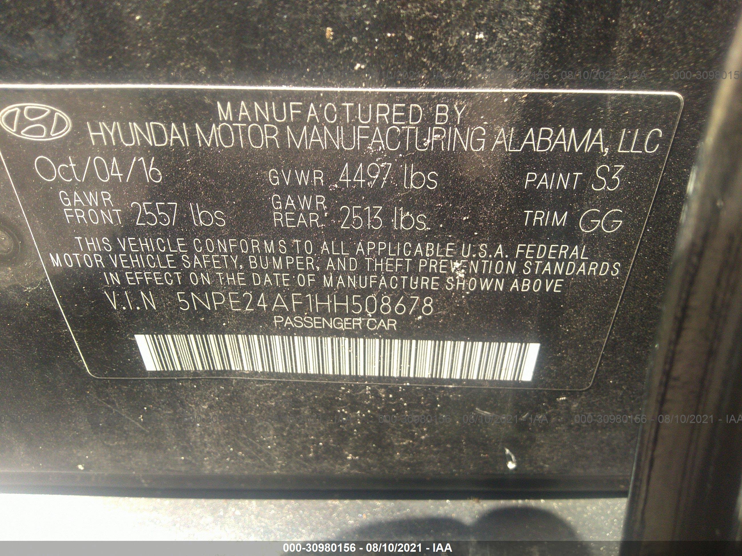 HYUNDAI SONATA image 9