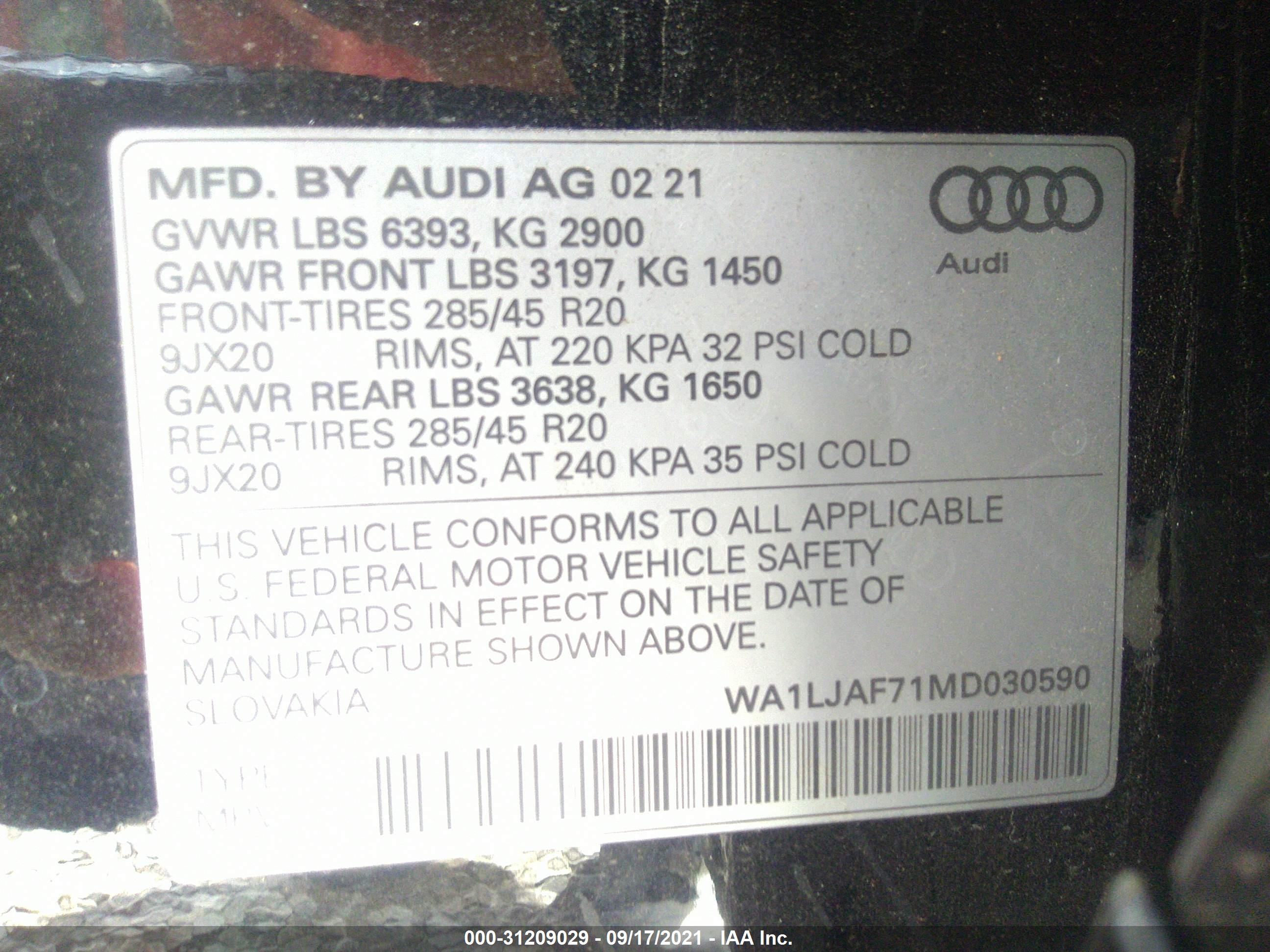 AUDI Q7 image 9