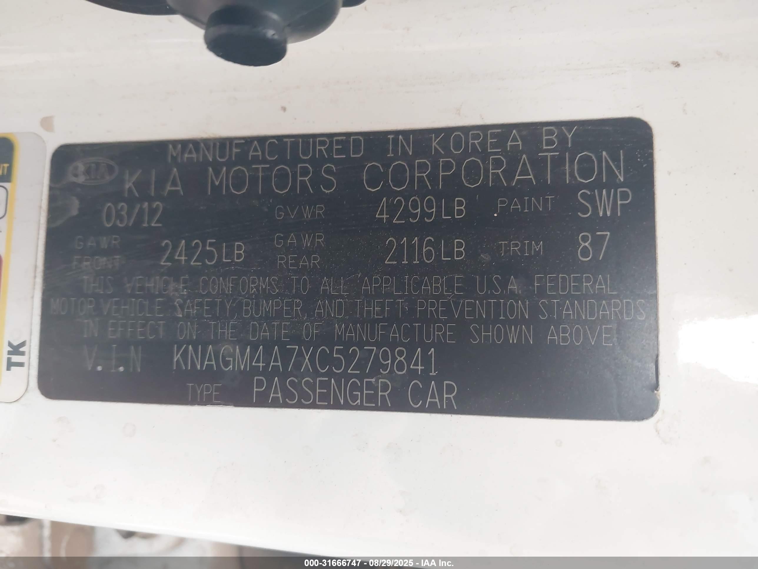 KIA OPTIMA image 9