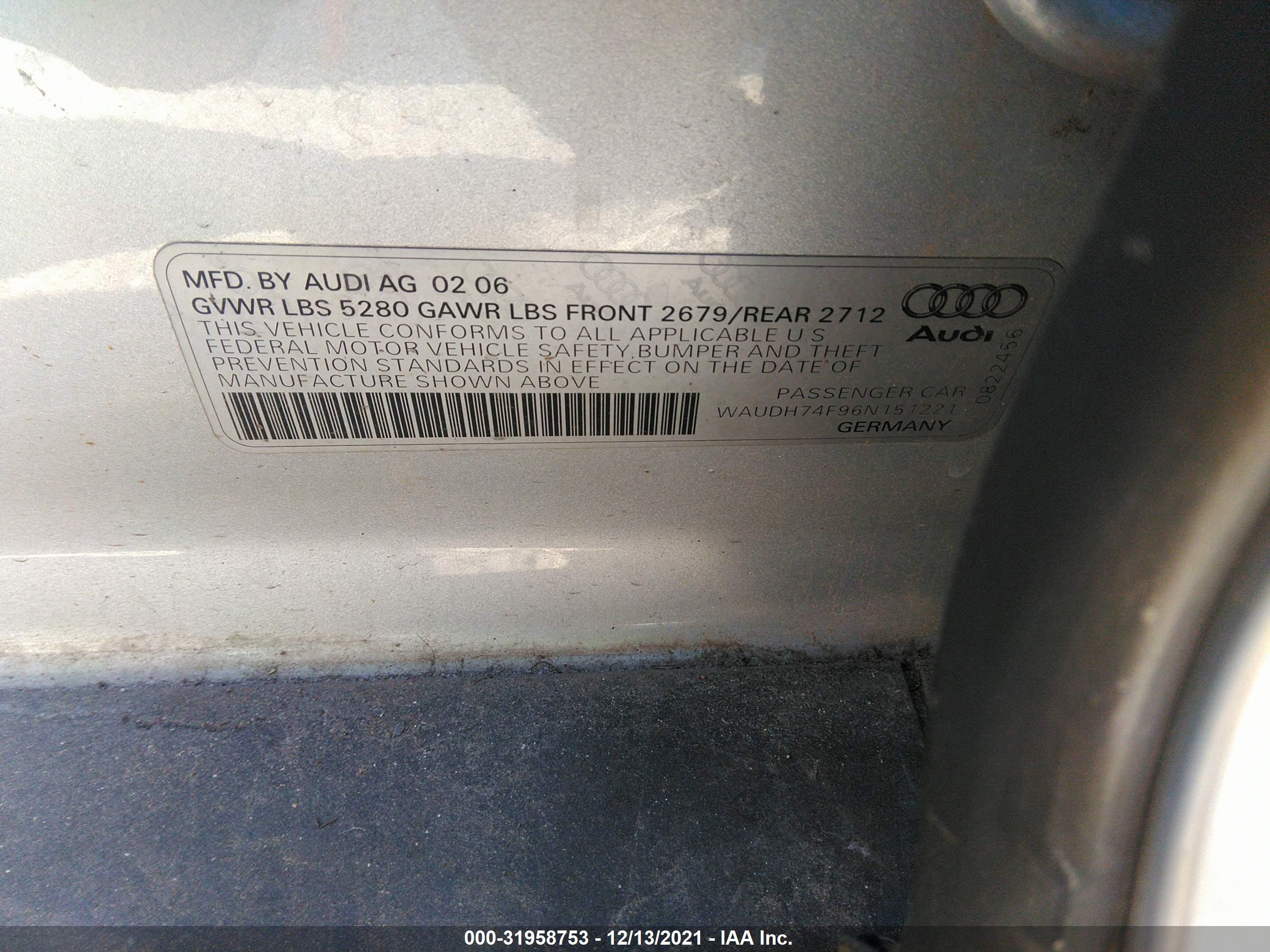 AUDI A6 image 9